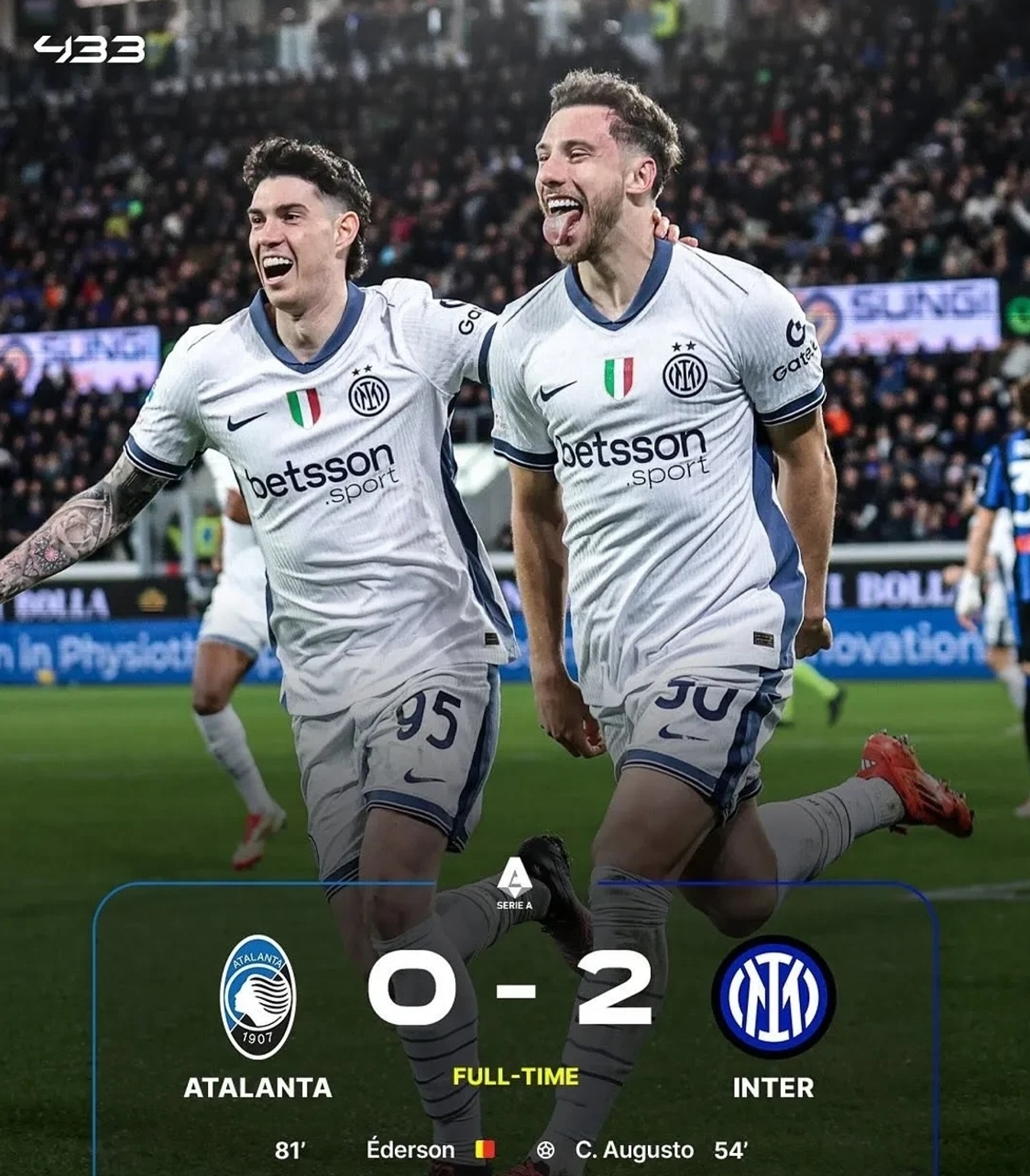 包含亚特兰大主场逼平国米，艰难保持不败战绩的词条