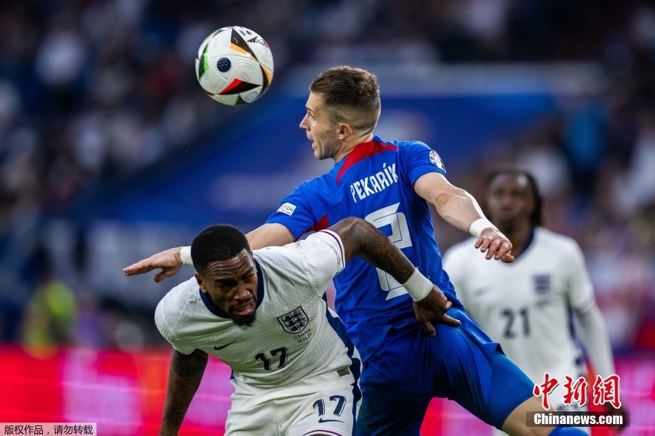 捷克队击败英格兰，成功晋级欧洲杯半决赛
