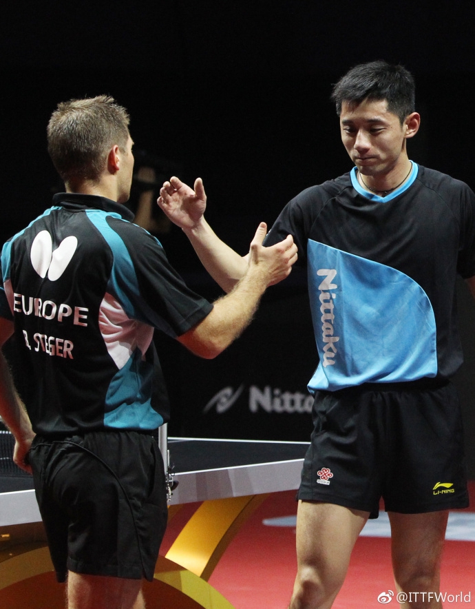 德国队碾压中国队，张继科关键制胜