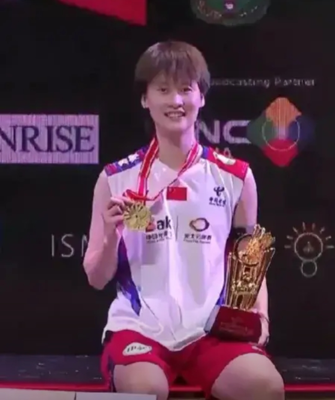 泰国队鏖战印度队，陈雨菲带队取胜